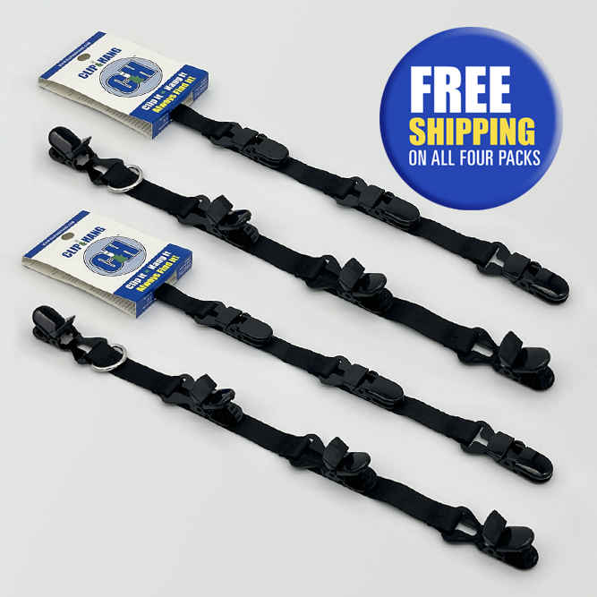 Clip & Hang Four Packs