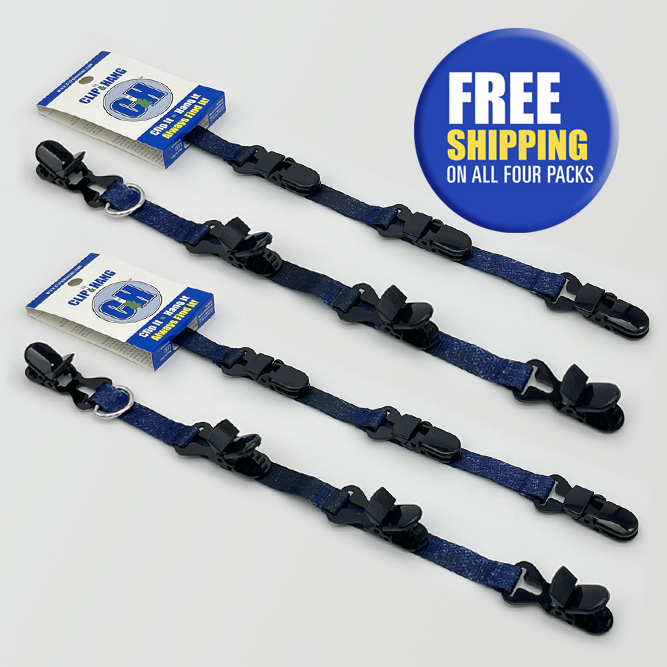 Clip & Hang Four Packs