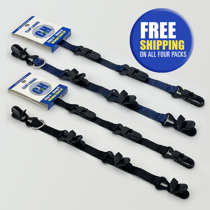 Clip & Hang Four Packs